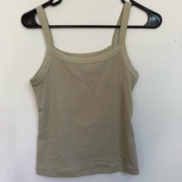 American Eagle Outfitters Tops - American Eagle sage colored tank Size M